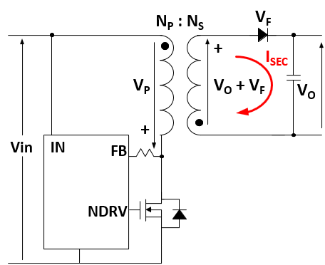 No-opto flyback circuit