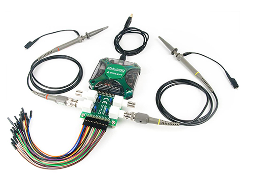 Figure 2 - The Digilent Analog Discovery 2 Pro bundle (source Digilent)